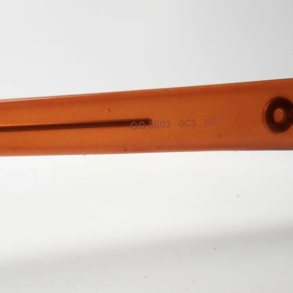 Gucci Brown Rectangular Propionate Eyeglasses - Picture 5 of 12